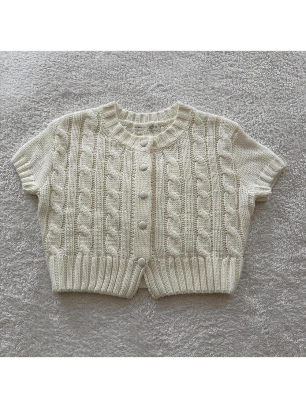 Small Women’s Altard State Knit Cropped Sweater Top